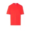 Marni Crewneck T-shirt Short Sleeves In Red