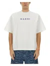 Marni Wordmark Tee In White