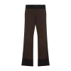 Marni Straight-leg Wool Pants In Black