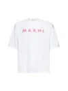 Marni Crew Neck Short Sleeves In White