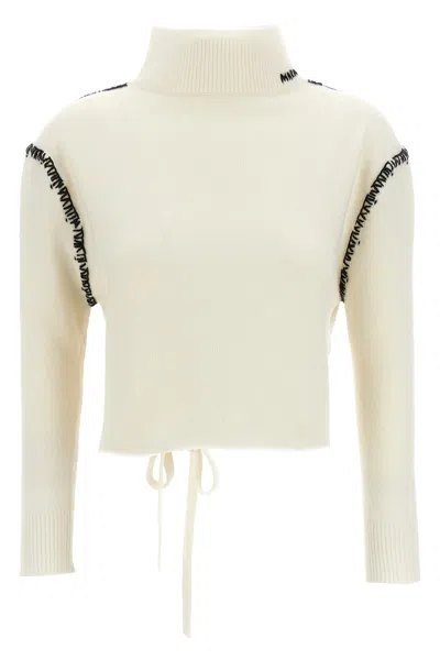 MARNI MARNI MENDING DETAIL CARDIGAN