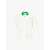 Marni Cotton Blend Polo Shirt With Contrasting Collar