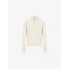 Marni Mens Soft Beige Mended Turtleneck Wool And Cashmere Jumper In Neutral