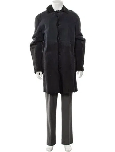 Pre-owned Marni Merino Wool Parka In Gray
