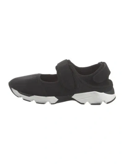 Pre-owned Marni Mesh Sneakers In Black