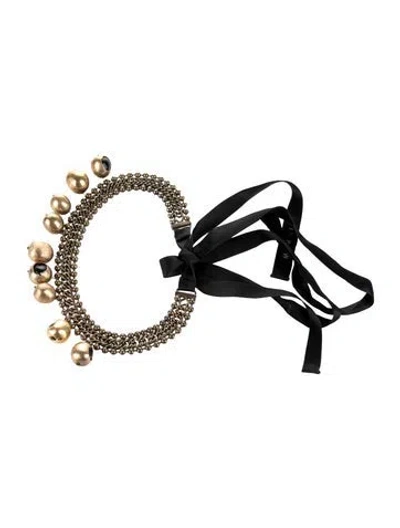 Pre-owned Marni Metal Waist Belt In Multi