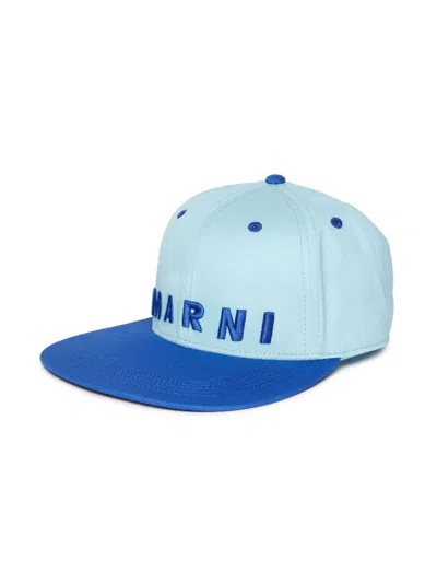 Marni Kids' Mf29u Hat In Blue