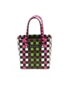 Marni Micro Basket Bag In Multi