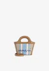 Marni Micro Tropicalia Top Handle Bag In Multicolor