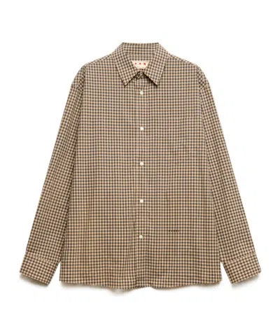 MARNI MICRO-CHECKED SHIRT