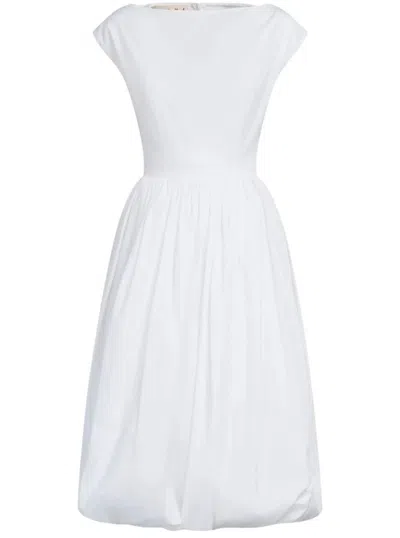 Marni Mid-calf Dress With Fitted Bodice