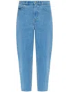 Marni Mid-rise Tapered-leg Jeans In Blue