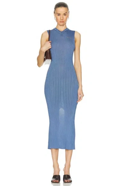 Marni Midi Dress In Blue