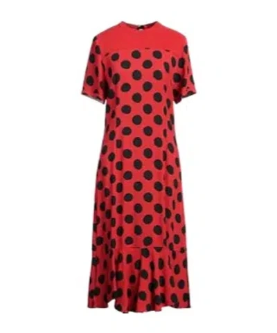 Marni Midi Dresses In Red