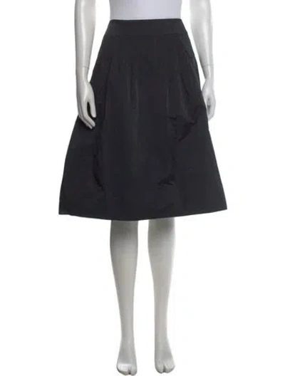 Pre-owned Marni Midi Length Skirt In Black