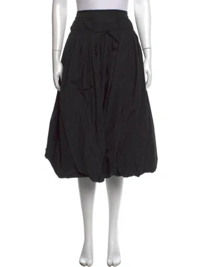 Pre-owned Marni Midi Length Skirt In Black