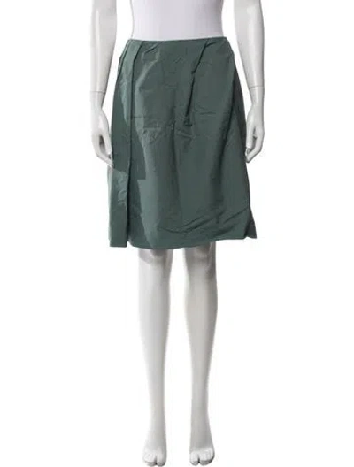 Pre-owned Marni Midi Length Skirt In Green