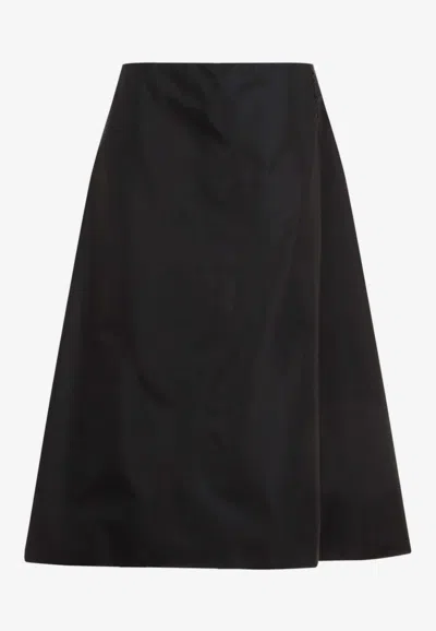 MARNI MIDI SKIRT IN TECH FABRIC