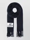 Marni Midnight Blue Alpaca Blend Scarf