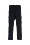 Shop Marni Midnight Blue Wool Cargo Pant In Dark Blue