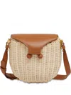 Marni Midollino Cross Body Bag In Weiss