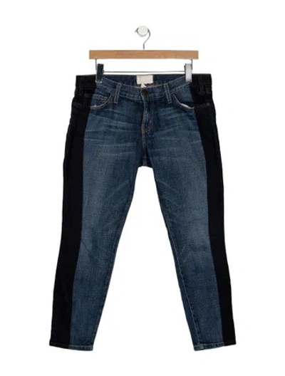 Pre-owned Marni Mid-rise Skinny Leg Jeans In Blue
