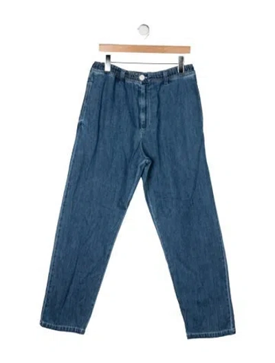 Pre-owned Marni Mid-rise Straight Leg Jeans W/ Tags In Blue