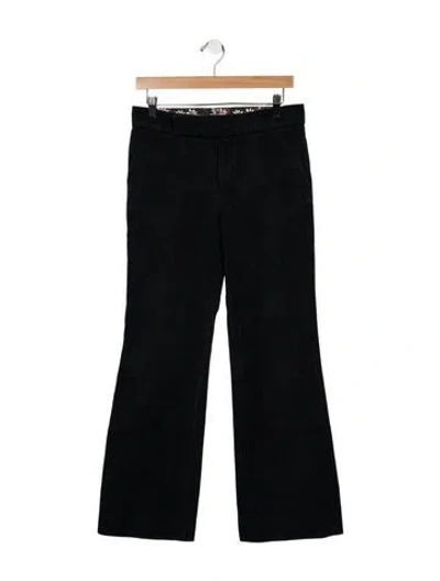 Pre-owned Marni Mid-rise Wide Leg Jeans In Blue