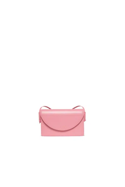 Marni Kids' Mini Bag In Coated Fabric In Pink