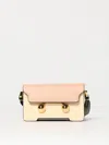 Marni Multicolor Leather Trunkaroo Mini Shoulder Bag In Pattern