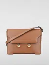 Marni Trunk Shoulder Bag In Braun