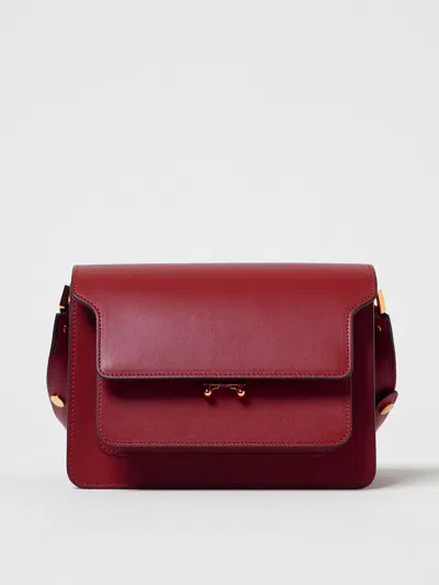 Marni Mini Bag  Woman Color Burgundy