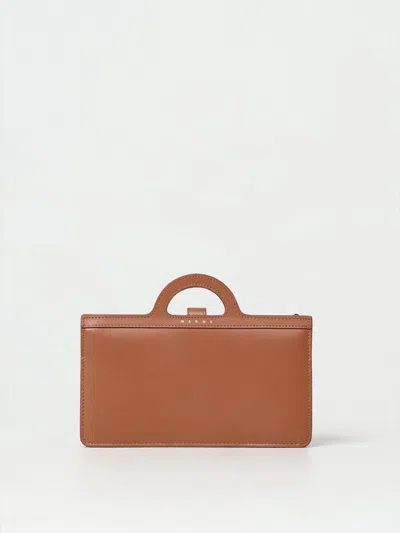 Marni Mini Bag  Woman Colour Leather In Brown