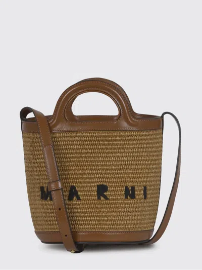 Marni Shoulder Bag  Woman Color Natural In Brown