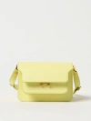 Marni Mini Trunk Shoulder Bag In Yellow