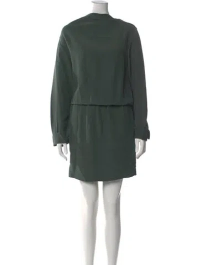 Pre-owned Marni Mini Dress In Green