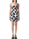 Marni Mini Dress Roses In White