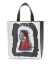 Marni Mini Museo North-south Tote Bag In White