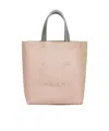 Marni Mini Museo Tote Bag In Nude