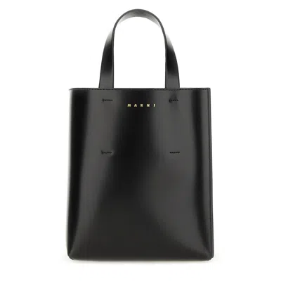 Marni Mini Museum Bag In Black