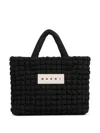 Marni Black Calf Leather Handbag In Black