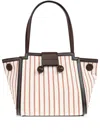Marni Mini Rivera Tote Bag In White