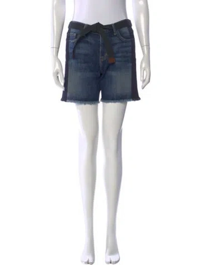 Pre-owned Marni Mini Shorts In Blue