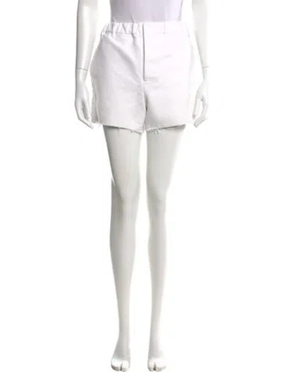 Pre-owned Marni Mini Shorts In Neutral