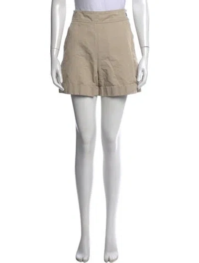 Pre-owned Marni Mini Shorts In Neutrals