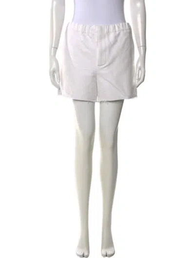 Pre-owned Marni Mini Shorts In White