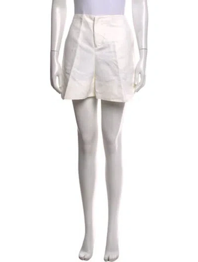 Pre-owned Marni Mini Shorts In White