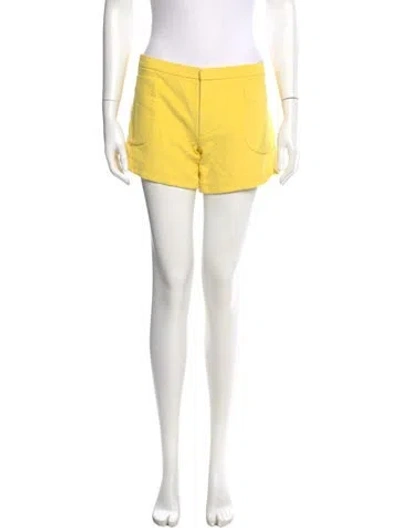 Pre-owned Marni Mini Shorts In Yellow