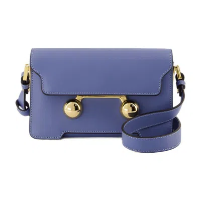 Marni Mini Shoulder Bag In Purple
