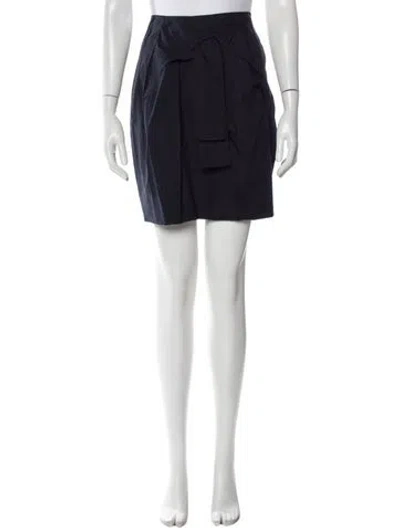 Pre-owned Marni Mini Skirt In Black